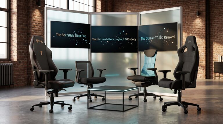 Best Gaming Chairs 2026: Secretlab Titan Evo vs Herman Miller x Logitech G Embody vs Corsair TC100 Relaxed